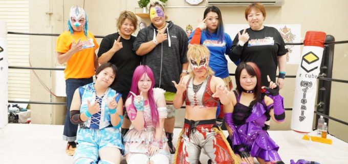 【PURE-J】大空ちえ＆しのせ愛梨紗がLeon＆中森華子を相手に金星！＜9.23亀アリーナ＞