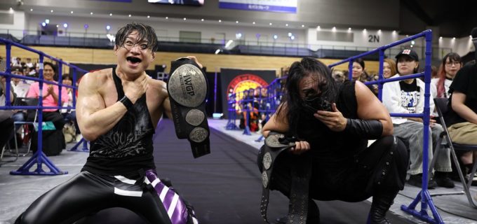 【新日本】SHO＆DOUKI、ジュニアタッグV2！挑戦者組の猛攻を非情なる“一瞬の反則”で退ける「格が違うんじゃ！」