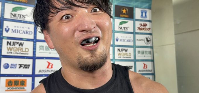 【新日本】王者ザック、前哨戦で無残KO！成田、非情な策略とイス攻撃で王者の膝を破壊「俺のベルト、ちゃんと持ってこいよ」