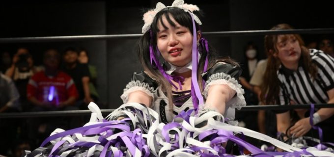 【東京女子】猫はるなが卒業＆引退セレモニー直前に涙の初ベルト戴冠！「東京女子プロレスのなかで、猫はるなという存在に生まれられてよかった」