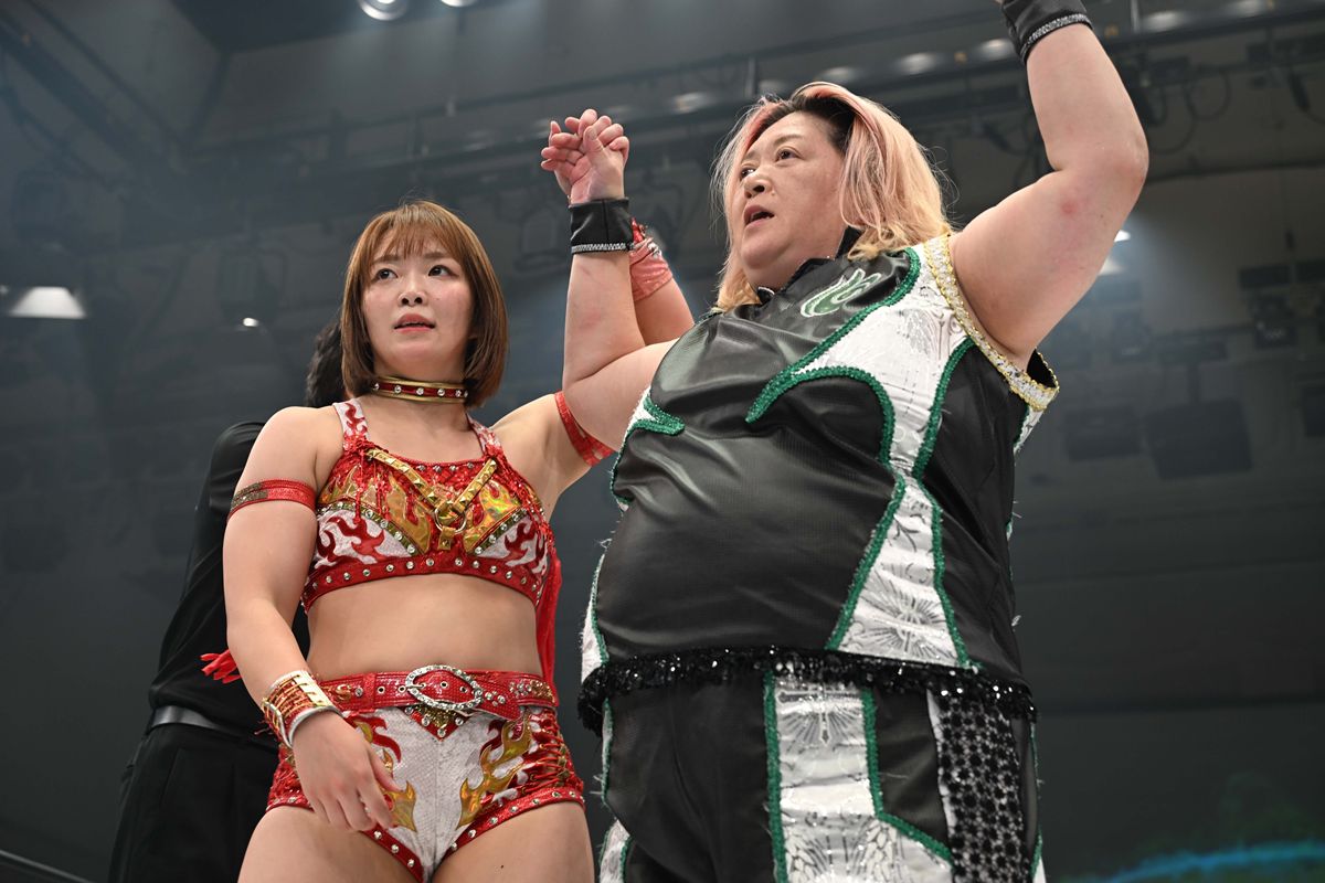 スターダム】朱里が復帰戦でSareeeと舌戦勃発 IWGP女子王座を巡る因縁
