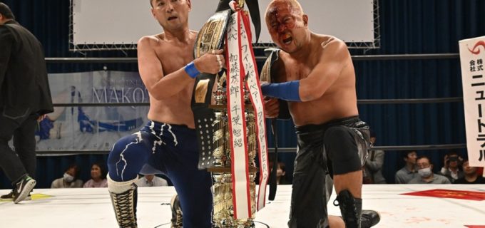 【HERO】加藤茂郎＆千葉智紹がディアブロ＆瓦井寿也を破り、WBCタッグ王座初V！「ほかの団体、地方で活躍してる人たちがいるなら、その人たちとやりたい」