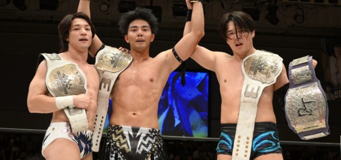 【DDT】THE RAMPAGE武知海青がデビュー5戦目で自力初勝利＆タイトル初戴冠の快挙！「一番しんどい戦いだったんですけど、自分をもっと超えていきたい」