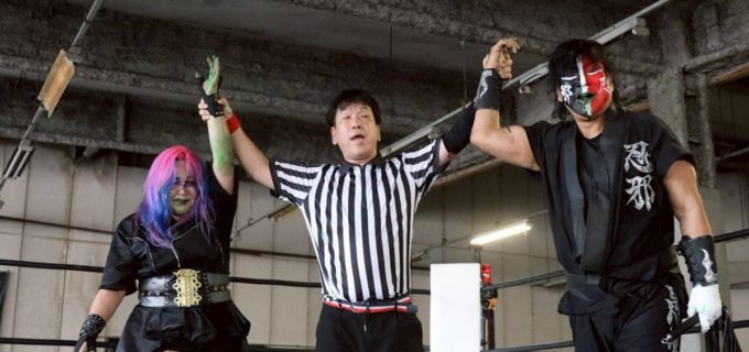 【FMWE】グレート・ニタが吠え、ミス・モンゴルが大暴れ！9.28横浜鶴見大会