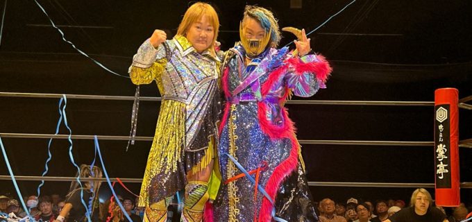 【OZアカデミー】加藤園子、引退ロードで永島との“そんちか”で勝利 ！試合後にはMission K4復活も呼びかけ