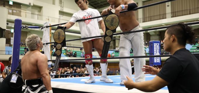 【新日本】王者組“K.O.B”の非道に海野が怒りの鉄槌！「お前らの言うケンカはこういうことか？」 IWGPタッグ前哨戦は“思想闘争”へ