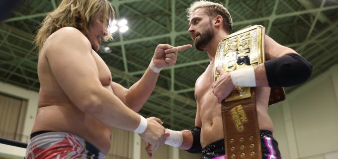 【新日本】TV王座戦線、王者ELPが前哨戦制す 敗れた棚橋は「突破口…」とバックステージで苦悩の表情