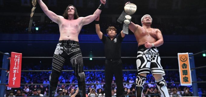 【新日本】4年越しの“人生を狂わされた”恨みを晴らす！K.O.BがIWGPタッグ初防衛！敗れた上村は「お前ら溶けてなくなるまで、俺がぶっ潰してやる」