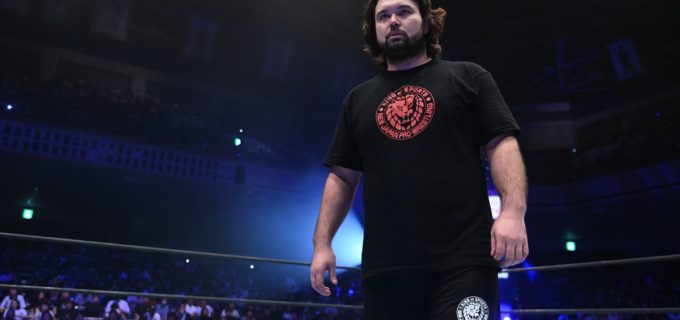 【新日本】EVIL、H.O.T.総出の蹂躙でNEVER王座強奪！試合後には柔道金メダリスト・ウルフ アロンがボルチンを救出「1月4日デビュー戦、EVILとやらせてください」