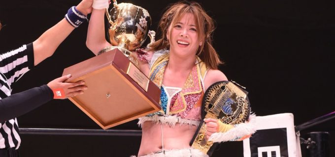 【マリーゴールド】岩谷麻優、スーパールーキー山岡を破りSフライ級V3！万全ならぬ足首に不安も…イヨ・スカイ戦へ「集大成をお見せする」