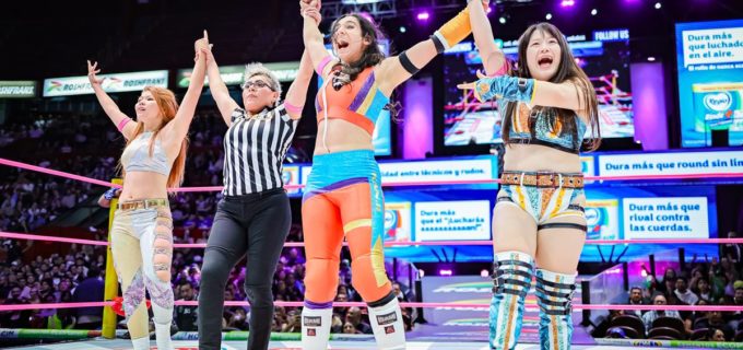 【CMLL】“FWC” 葉月＆コグマが聖地アレナメヒコで衝撃デビュー！多国籍トリオで勝利を飾る「メキシコの風を浴びて帰りたいと思います」