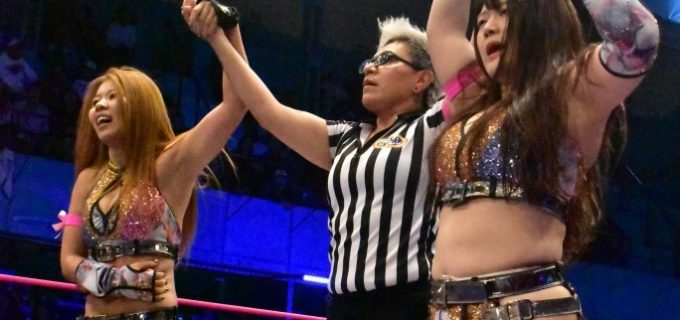 【CMLL】文化遺産の町・プエブラ熱狂！“FWC”葉月＆コグマがテッサ＆スカディ撃破でグランプリ目前4連勝！