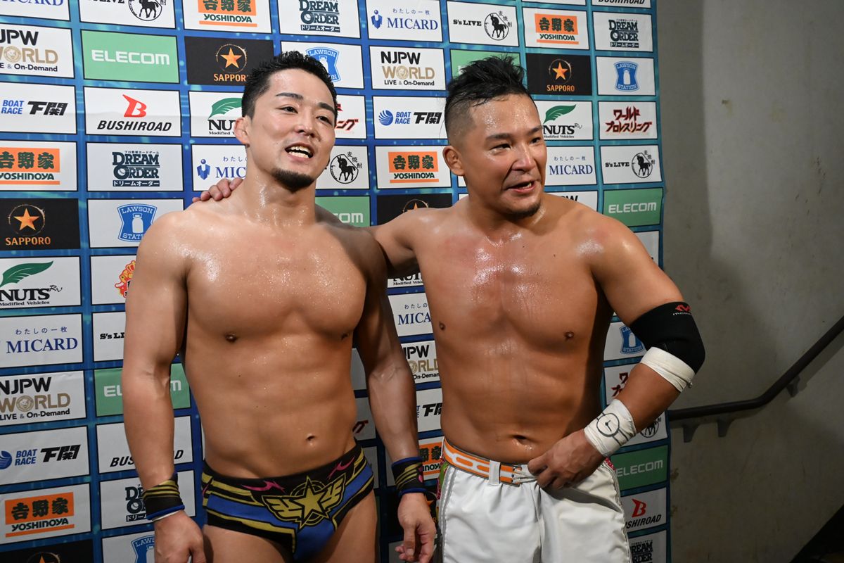 新日本】『SJTL』開幕戦でドラゴンゲート勢が激突！KUSHIDA＆吉岡組が