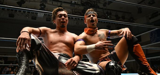 【新日本】『SJTL』連覇へ！藤田＆イーグルス組がデスペラード＆KUUKAI組との開幕メイン制す「今年も俺たちが獲るぞ！」