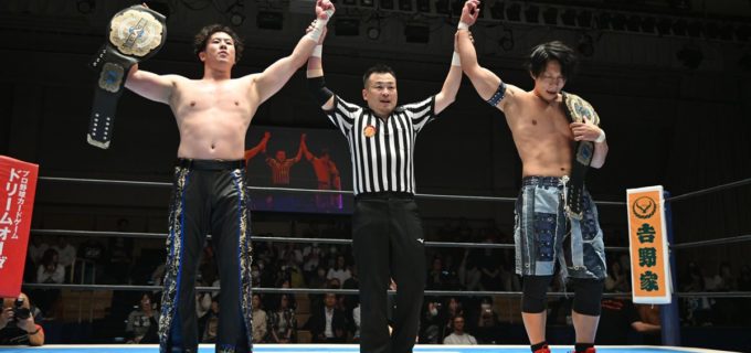 【新日本】YOH＆ワト、『SJTL』開幕2連勝！コナーズ＆永井の猛攻を、生え抜きタッグの絆で粉砕「俺たちが栄冠を掴みます」