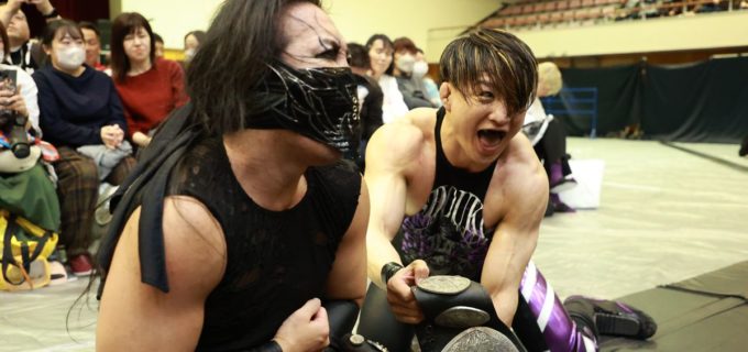 【新日本】IWGPジュニアタッグ王者DOUKI＆SHOが『SJTL』無傷の3連勝！ヒロム＆外道は“悪知恵”合戦に敗れ2敗目「俺とSHOの“2強”時代だ！」