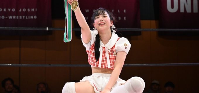 【東京女子】アイドルとプロレスを両立する高見汐珠が新世代トーナメント「ねくじぇね」を制覇し、11・9後楽園でインター王者・遠藤有栖に挑戦へ