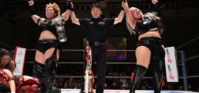 【スターダム】H.A.T.E.、ゴッデス王座V2！刀羅ナツコ「ウチらを超えるタッグチームはいない」とタッグリーグ制覇も予告！
