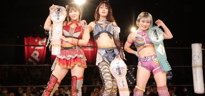 【東京女子】タッグ＆インターW前哨戦は王者組・上福＆上原＆遠藤が挑戦者組に完勝！「全然こんなんじゃ兆しが見えないよね～」