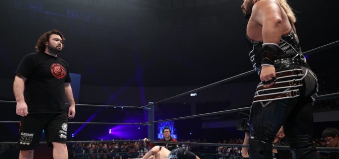 【新日本】ウルフ アロン、無法手段のEVILを二度目の払腰葬！ 1.4デビュー戦前に因縁激化「ああいった行為が繰り返されるのであれば、僕は許せない」