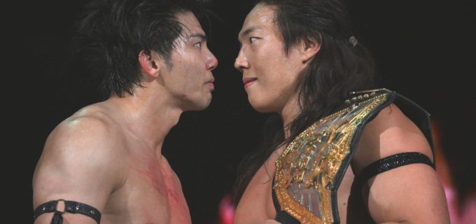 【DDT】IWGP王者としてDDT凱旋のTAKESHITAが武知海青とのタッグで樋口和貞＆正田壮史に激勝！「すごく意味のある1試合だった」