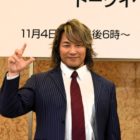 【新日本】ラスト2ケ月、棚橋弘至が日本橋三越本店「天女像」の前で引退カウントダウンを語る！東京ドーム動員目標は70万人？！