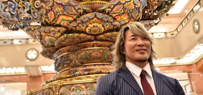 【新日本】棚橋弘至、“天女像”の前で語る引退への決意「プロレスのキャリアの中で身につけた技術、技、思い、全部出したい」