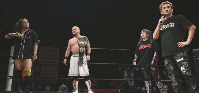 【ガンプロ】中津良太＆塚本拓海が大家健＆趙雲子龍を破り、SOGタッグ王座V2！11・29高島平で勝村周一朗＆YuuRIのミックストコンビが挑戦