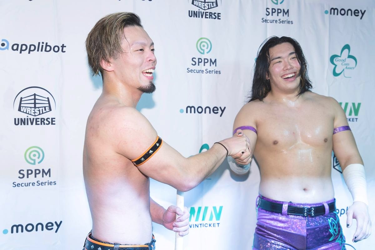 DDT】正田壮史＆藤田晃生の“ZUTTOMO”タッグが岡谷英樹＆イルシオンに