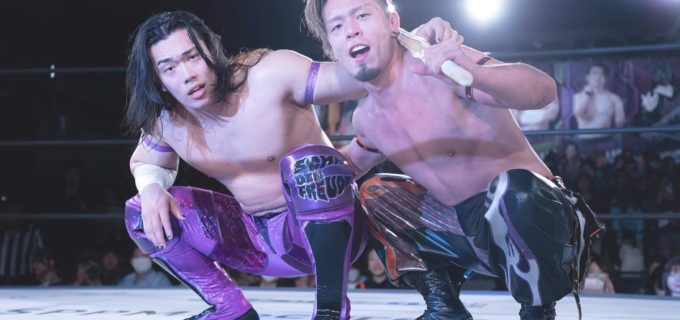 【DDT】正田壮史＆藤田晃生の“ZUTTOMO”タッグが岡谷英樹＆イルシオンに快勝！「まだまだ楽しくて激しいことしていきたい。またDDTに来てね」