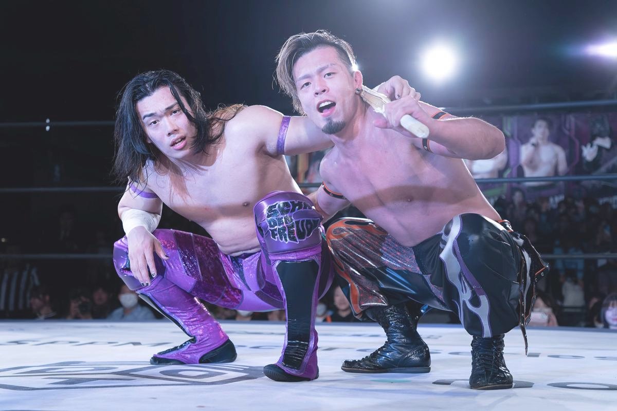 DDT】正田壮史＆藤田晃生の“ZUTTOMO”タッグが岡谷英樹＆イルシオンに