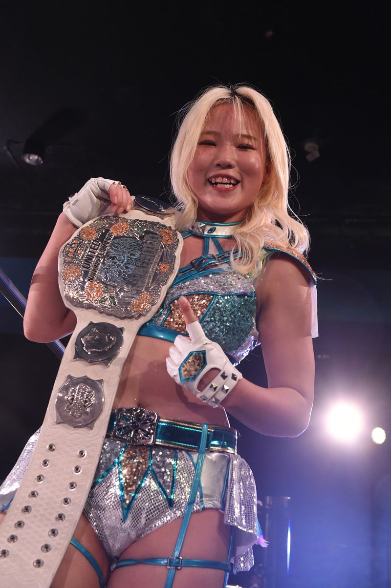 マリーゴールド】 ビクトリア弓月が同期の瀬戸レア退けUN初防衛でも