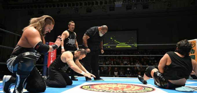 【新日本】H.O.T.同門対決は“偽りの祝杯”で決着！EVIL＆ファレが裕二郎＆オーエンズを粉砕し『WTL』白星発進「勝ちは勝ち！すべて許し合って、前に進む」