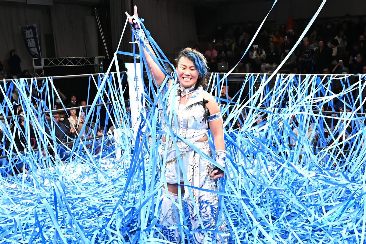 加藤園子、涙と笑顔の引退！“青き龍”が聖地・後楽園で30年の激闘に幕