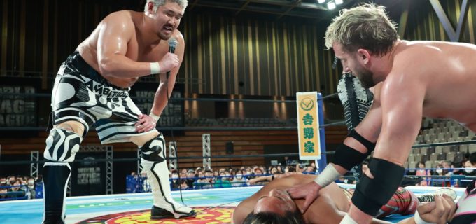 【新日本】「プロレスとアンタに救われた！」Yuto-Iceが師・棚橋弘至から直接勝利！IWGPタッグ王者が青森で執念の1勝目、棚橋組は開幕3連敗
