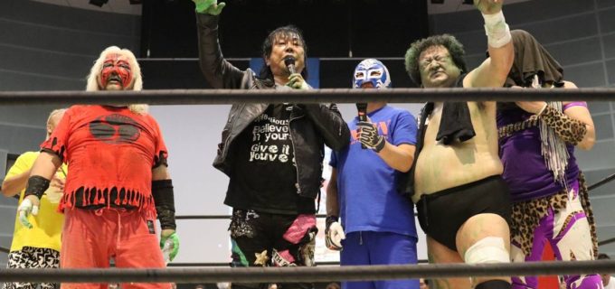 【松江だんだんプロレス】オールマイティ井上が大仁田厚に宣戦布告「1000万円を賭けて電流爆破だ！」