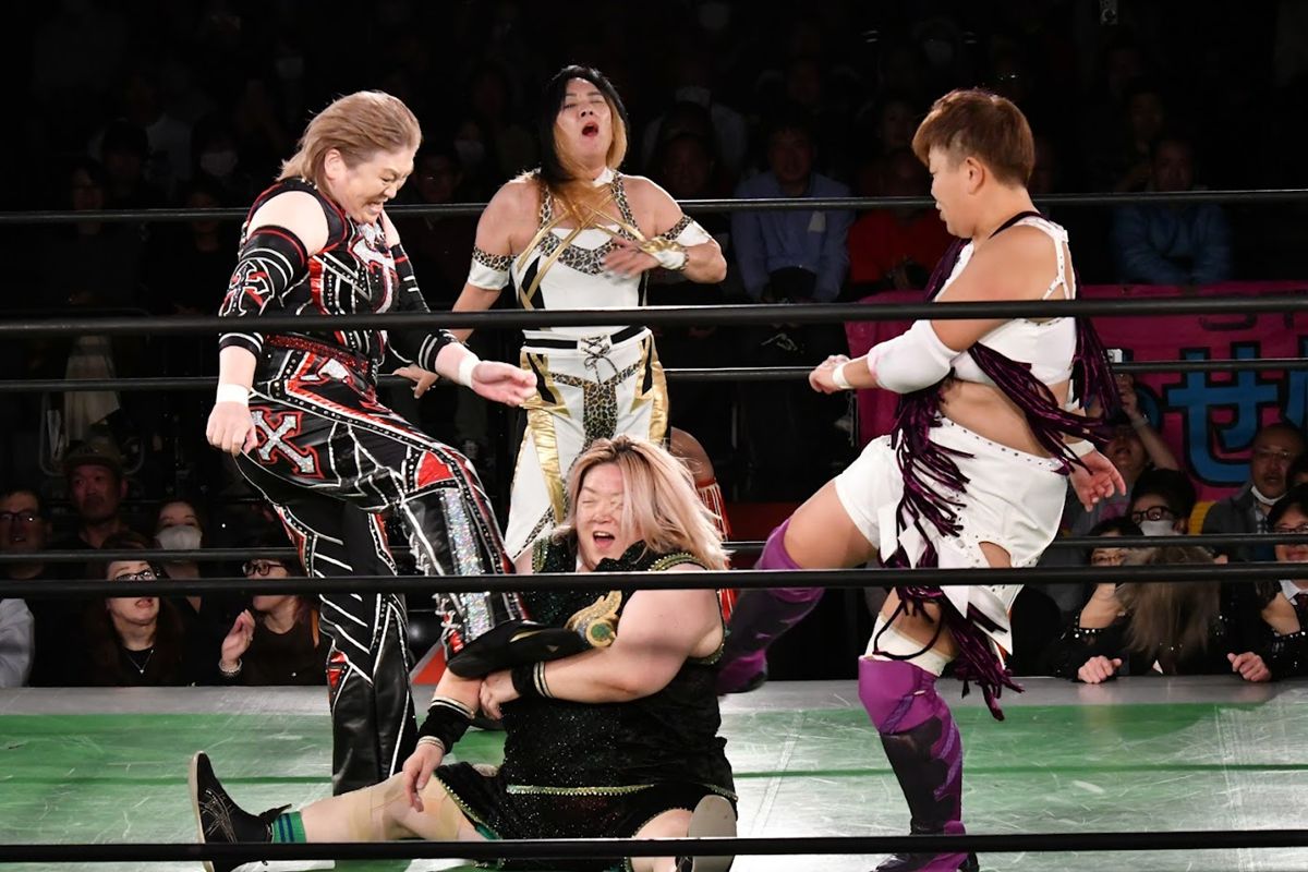 JBエンジェルス、還暦のリングで宙を舞う！ 豪華絢爛バトルロイヤルで