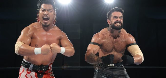 【新日本】鷹木信悟、故郷・山梨で燃える！ 剛腕・小島聡を「バーニング・ドラゴン」で粉砕し首位快走！試合後は「来年3月の再上陸」をフライング発表!?