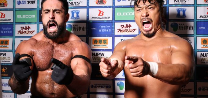 【新日本】“WAR DRAGONS”が怪力ボルチンを粉砕し首位キープ！ 鷹木＆モロニーが掲げる“3つのT”「1.4のトーキョードームへ俺たちは向かうぞ！」