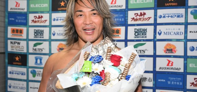 【新日本】カラムの禁断の“タイツ掴み”に散り、棚橋＆ELPの『WTL』制覇の夢潰える！棚橋、屈辱の敗戦後に少女から花束「最後まであきらめないのが僕」