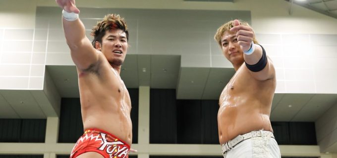 【新日本】上村優也、故郷・愛媛で「熱き嵐」を巻き起こす！ H.O.Tの暗黒を切り裂き、海野翔太と共に『WTL』制覇へ加速「「ここまで来たからには準決勝、決勝のリングしか見えてない」