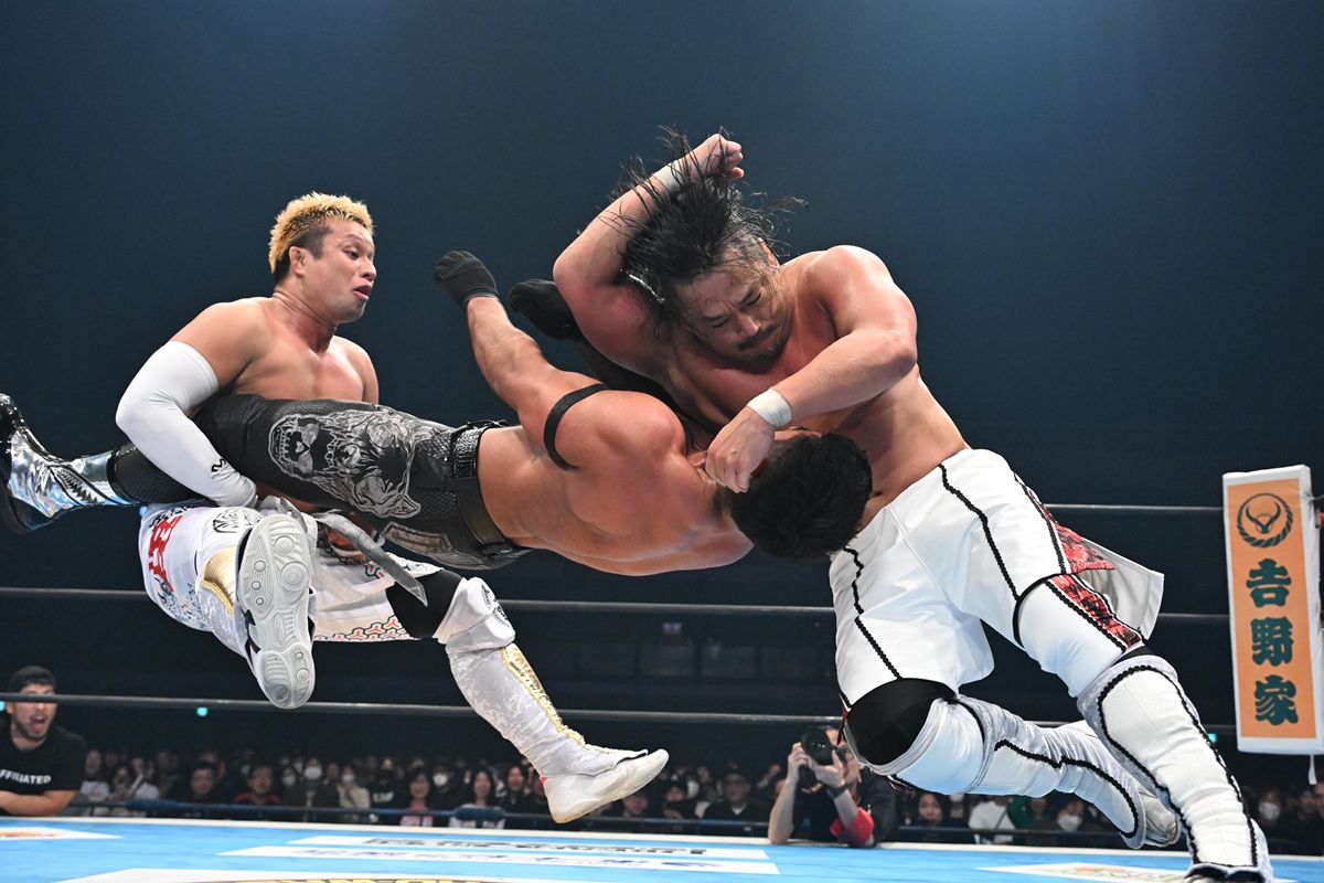 新日本】毘沙門、歴戦の絆で『WTL』Aブロック首位通過！ 鷹木