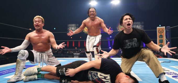 【新日本】毘沙門、歴戦の絆で『WTL』Aブロック首位通過！ 鷹木＆モロニーを「消灯」葬！！YOSHI-HASHI、広島で“希望のざんまい”大合唱「あきらめなくて歩いていったら絶対希望がある」