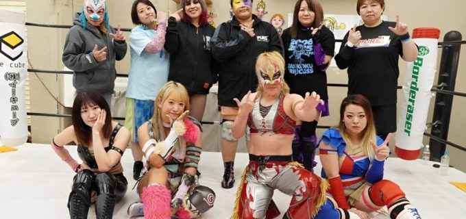 【PURE-J】大空ちえがエース・中森華子から金星！「グラッチエボム」でピンフォール奪取