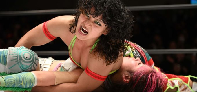 【スターダム】飯田沙耶、“天敵”壮麗亜美を撃破しワンダー王座挑戦権獲得！ 小波の『ゲーム』をクリアし宣戦布告「両国でテメエを倒すのはこのあっしだよ」
