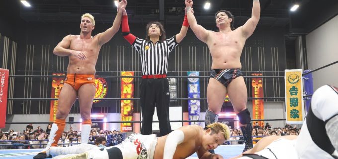 【新日本】TMDK・ザック＆大岩が毘沙門のV4の夢を粉砕し優勝決定戦へ進出「あと1勝であのトロフィーがゲットできる」