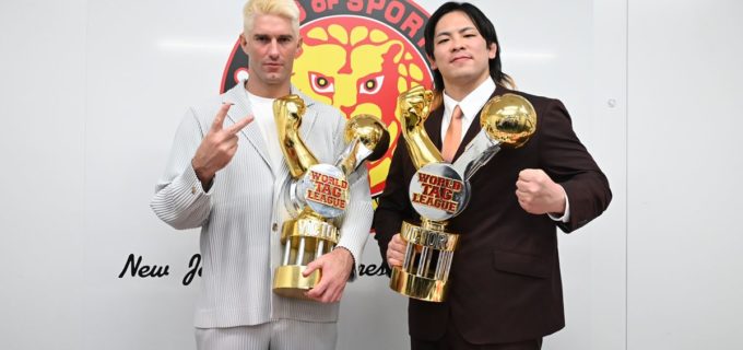 【新日本】『WTL』覇者・大岩陵平「棚橋社長なき新時代、俺たちが中心に」 ザックと1.5大田区でIWGPタッグ奪取誓う！ 王者K.O.Bに「下品」「口だけ」と痛烈批判、ザックは「大岩を世界ヘビー級王者に」と野望語る