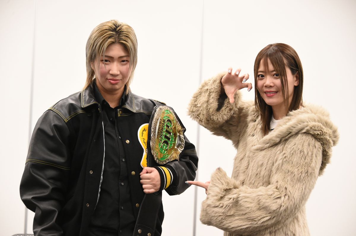 マリーゴールド】岩谷麻優、史上初『IWGP＆GHC』女子制覇へ怪気炎