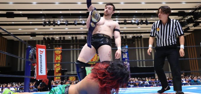 【新日本】カラム・ニューマン、掟破りのTIME BOMBでヒロムを公開処刑！ 鷹木信悟は1.4ドームでの“ランペイジ”解禁を予告