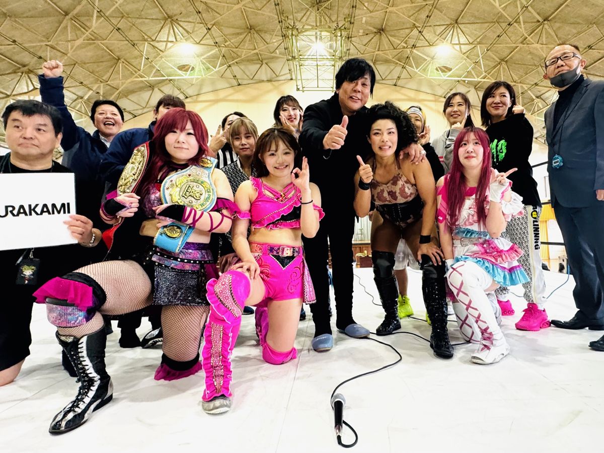 大仁田厚が児童養護施設チャリティーに登場